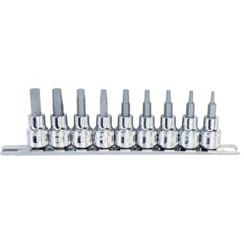 SP Tools SP20450 Socket Rail 3/8Dr Torx Plus 9 Piece L 48mm