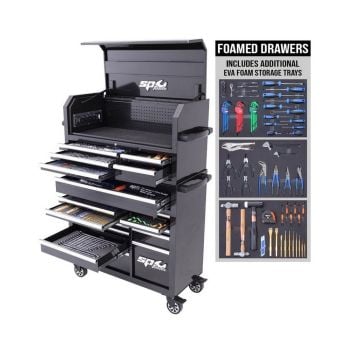SP Tools Sumo Series Power Hutch Toolkit 550 Piece Metric/SAE with Foam SP50557X