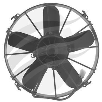 SPAL EF3546 Fan 12" Straight 24V Puller Spal Airflow 2900 M3/H 7.4A
