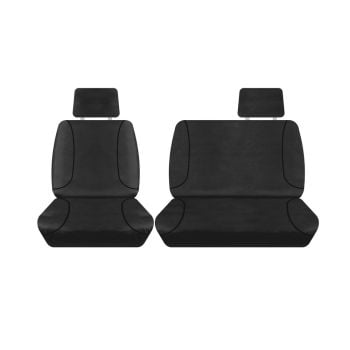 Sperling Car Seat Covers Tradie Canvas Front fits Toyota Hilux Single Cab 05/05-06/15 RM1026.TRB