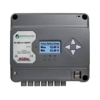 Enerdrive SR-EB-MPPT-20M Morningstar EcoBoost MPPT 20amp with Meter