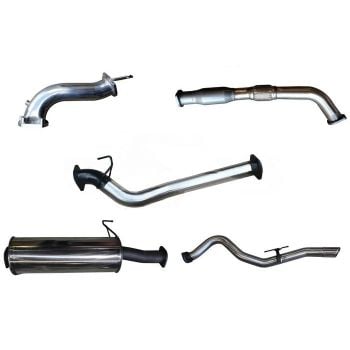 Manta Exhaust 3" Full Exhaust fits Rodeo RA 3L LWB non-Common Rail with Cat SSMKHN0011