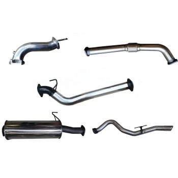 Manta Exhaust 3" Full Exhaust fits Rodeo RA 3L LWB non-Common Rail without Cat SSMKHN0012