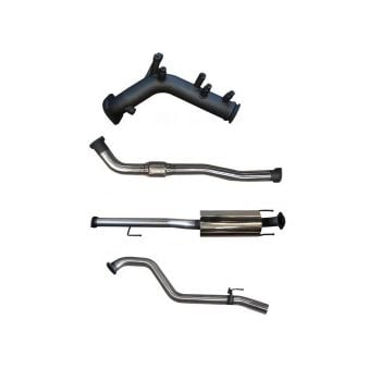 Manta Exhaust 3" Turbo Back/DPF Delete with Cat Delete/Muffler fits Toyota GUN125 SSMKTY0338
