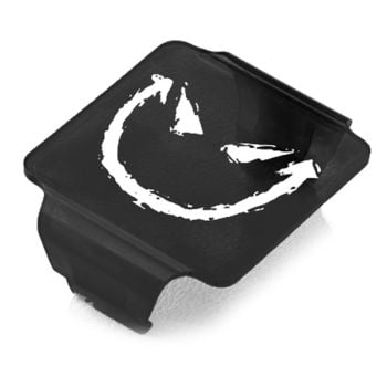 STEDI C4 LED Cube Light Cover Black Smiley Translucent ST-12-CFC-904