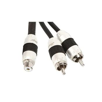 Stinger 8000 Series Male Splitter RCA Lead 2 Male to 1 Female SI82YM
