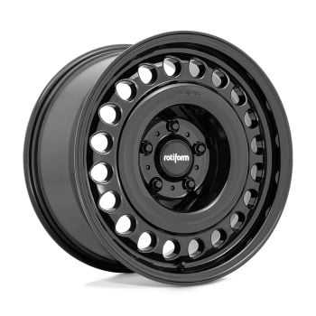 Rotiform R191 STL 18x9 5x130 +30 Offset Black Wheel