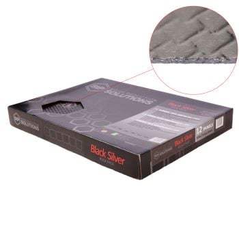STP Silver Line Black-Silver Bulk Pack Sound Deadener Mat 4.5m2 STPBSBP