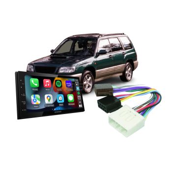 Subaru Forester SF 1997-2001 Apple CarPlay Android Auto Head Unit Upgrade Kit