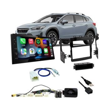 Subaru XV GT 2017-On Apple CarPlay Android Auto Head Unit Upgrade Kit