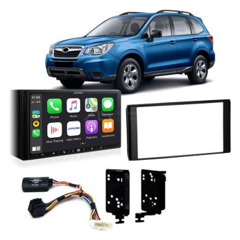 Subaru Forester 2013-2014 SJ with OEM Nav Head Unit Upgrade