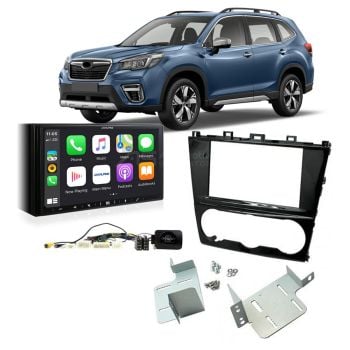 Subaru Forester 2017 On Apple CarPlay Android Auto Head Unit Upgrade Kit