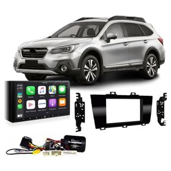 Subaru Outback 2015 Apple CarPlay Android Auto Head Unit Upgrade Kit