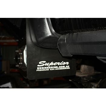 Superior Premium Mudflaps Suitable for Toyota LandCruiser 200 Series Front Pair SUP-200MUDFLAPFR