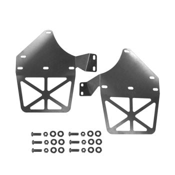 Superior 0 Offset Mudflap Brackets Suitable for Toyota LandCruiser 76/79 Series 02/2007 10/2022 Pre-Facelift GXL Only Front Pair SUP-79MUDFLAPFR0-V3
