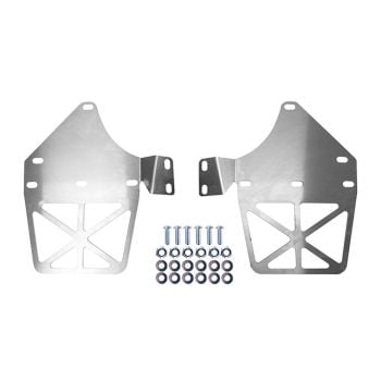 Superior -12 Offset Mudflap Brackets Suitable for Toyota LandCruiser 76/79 Series 02/2007 10/2022 Pre-Facelift GXL Only Front Pair SUP-79MUDFLAPFR12-V2