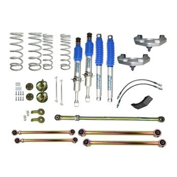 Superior Nitro Gas Twin Tube 4 Inch 100mm Lift Kit Suitable For Nissan Navara NP300 2015-20 Kit SUP-NG-NAVNP3004
