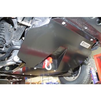 Superior Engine/Gearbox Guard and Rated Recovery Point Suitable For Ford Ranger and Mazda BT-50 Fitted With Diff Drop Kit|Bash Plate Kit SUP-RANGUDRGRDWDD