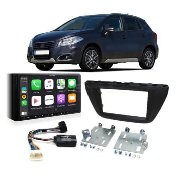 Suzuki S-Cross 2013 Apple CarPlay Android Auto Head Unit Upgrade Kit