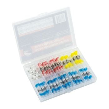 Jaylec TE5020 Heat shrink Solder Splice Assortment Kit 100 Pack