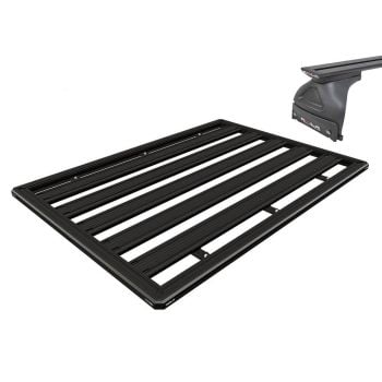 Rola Low Profile Titan Tray Roof Platform 2000 x 1400mm fits Toyota Hiace H200 Series 05-19 Gutter Mount TKGM32005-3