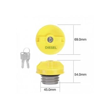 Tridon Locking Fuel Cap TFL234D
