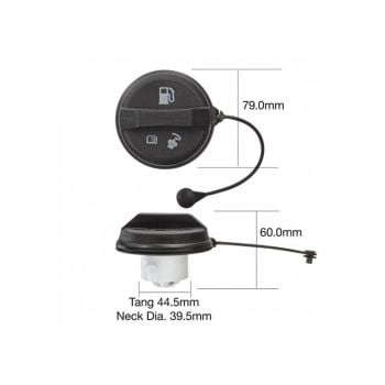 Tridon Fuel Cap (Non Locking) TFNL243