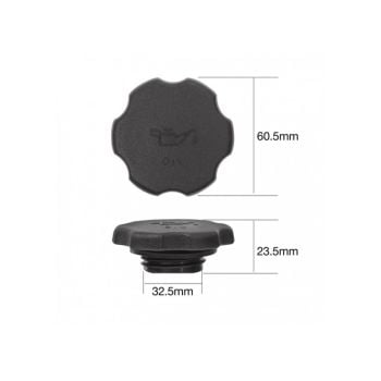 Tridon Oil Cap TOC522