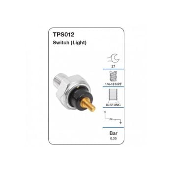 Tridon Oil Pressure Switch (Light) TPS012