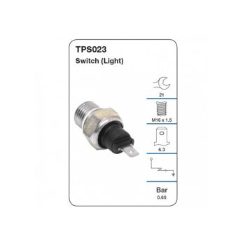 Tridon Oil Pressure Switch (Light) TPS024