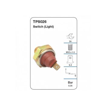 Tridon Oil Pressure Switch (Light) TPS026