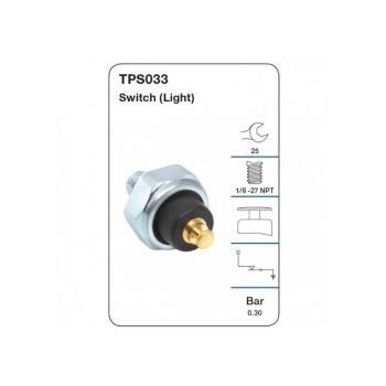 Tridon Oil Pressure Switch (Light) TPS033
