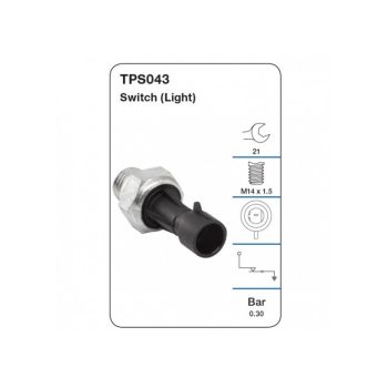 Tridon Oil Pressure Switch (Light) TPS043