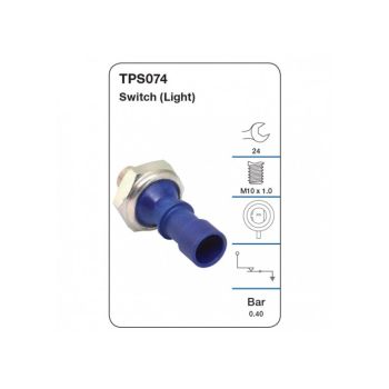 Tridon Oil Pressure Switch (Light) TPS074