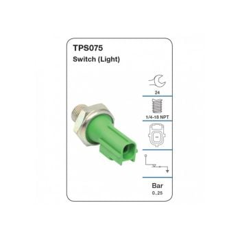 Tridon Oil Pressure Switch (Light) TPS075