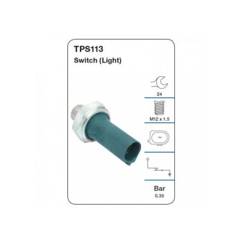 Tridon Oil Pressure Switch (Light) TPS113