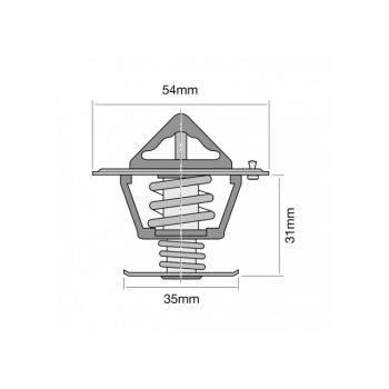 Tridon Thermostat TT234-195