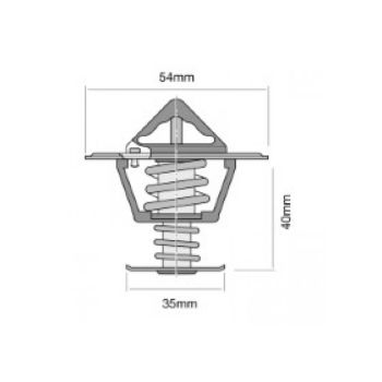 Tridon Thermostat (High Flow) TT480-180
