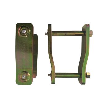 Superior Extended Shackles 2 Inch 50mm Suitable For Mitsubishi Triton MJ Rear Pair TRMJEXSHR-SUB