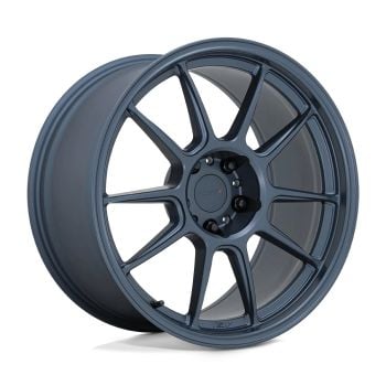 TSW Imatra 18x8 5x114.3 +35 Offset Blue Wheel