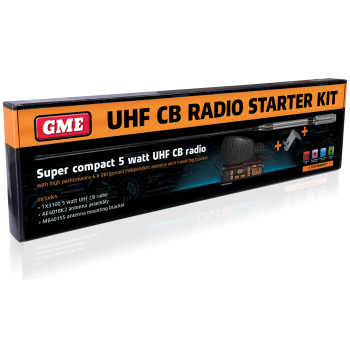 GME TX3100VP UHF Two Way CB Radio Starter Kit