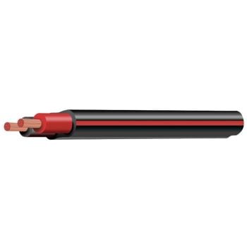 Tyree Cable CB104A2-030BKRD Red/Black 4 B&S Twin Core 30M Twin Sheath 135 Amp Rating