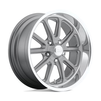 US Mag U111 RAMBLER 15x8 5x114.3 +1 Offset Gray Wheel