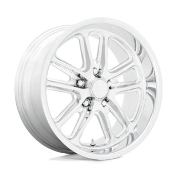US Mag U131 BULLET 18x8 5x120.65 +1 Offset Chrome Wheel