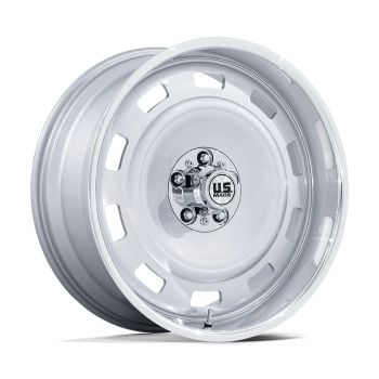 US Mag UC143 SCOTTSDALE 17x9 6x139.7 -12 Offset Silver Wheel