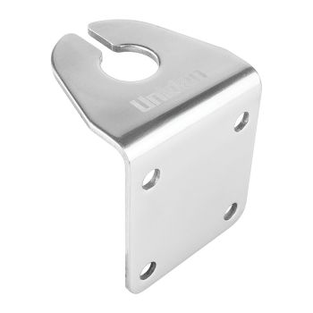 Uniden MGU-02 Antenna L Bracket with Cable Slot 2.5mm Stainless Steel