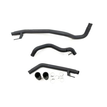 VIKOR INDUSTRIES Axle Back Exhaust Stainless Steel Black Powdercoat fits Ford Next Gen Ranger Raptor VKPE003FR22BL