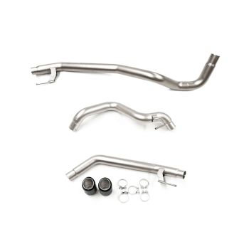 VIKOR INDUSTRIES Axle Back Exhaust Sandblasted Stainless Steel fits Ford Next Gen Ranger Raptor VKPE003FR22SB