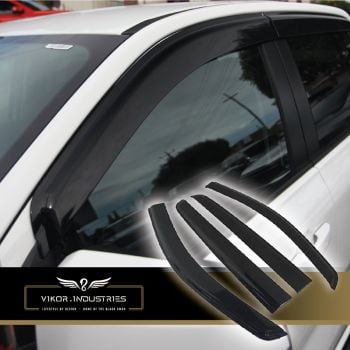 VIKOR INDUSTRIES Weathershields fits Ford Next Gen Ranger Ranger/Raptor 2022 on VKWSF22