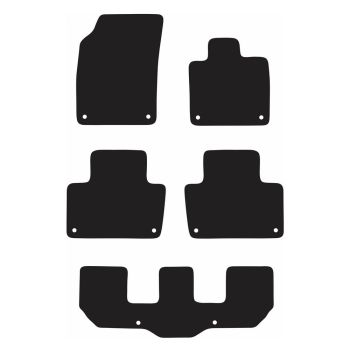 RubberTree Executive Rubber Car Floor Mats fits Volvo XC90 15-20 VL045TPR